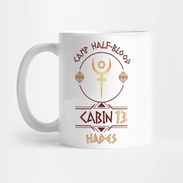 Cabin #13 in Camp Half Blood, Child of Hades – Percy Jackson inspired design by NxtArt